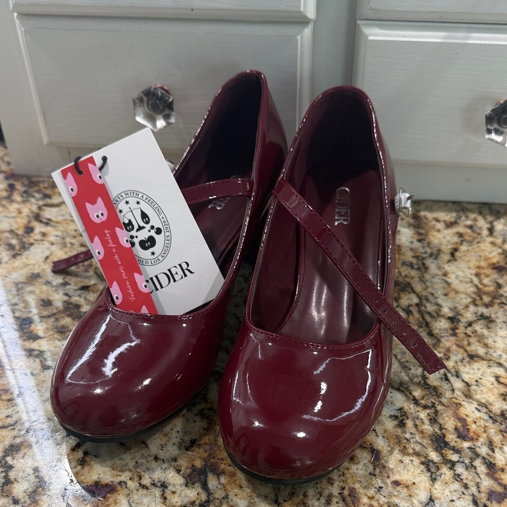 Maroon Mary Jane’s